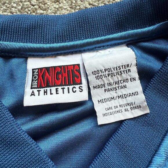 VINTAGE IRON KNIGHT ATHLETICS MINNESOTA TIMBERWOLVES BASKETBALL JERSEY MEIDUM - Picture 3 of 6